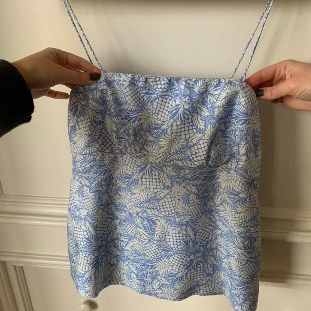 Vineyard Vines Pina Colada Pineapple Top